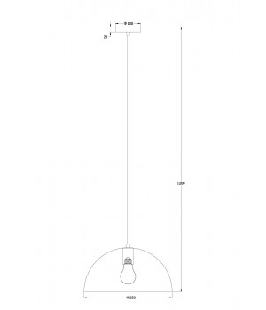 Подвесной светильник Freya FR5218PL-01BS-foto3