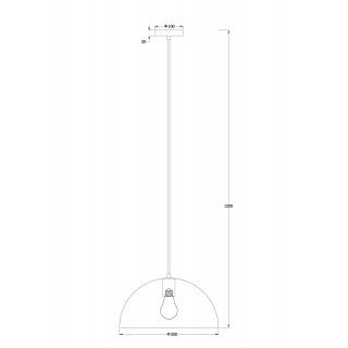 Подвесной светильник Freya FR5218PL-01BS-foto3