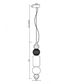 Подвесной светильник Maytoni P069PL-L35G3K-foto2