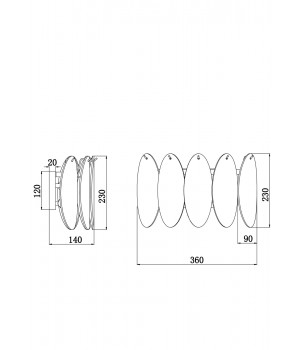 Настенный светильник (бра) Freya FR5189WL-02CH-foto3