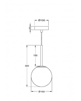 Подвесной светильник Maytoni MOD321PL-01W-foto2