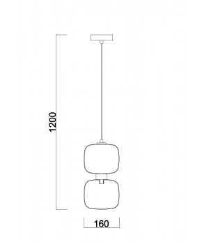 Подвесной светильник Freya FR5215PL-01BS-foto4