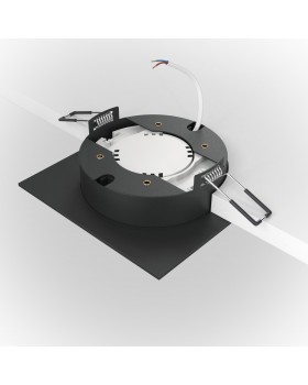 Встраиваемый светильник Technical DL086-GX53-SQ-BW-foto3