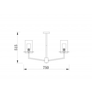 Подвесной светильник Freya FR5206PL-06FG-foto3