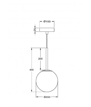 Подвесной светильник Maytoni MOD321PL-01W1-foto2