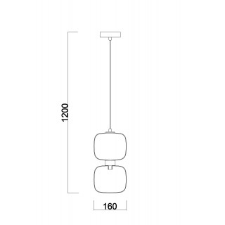 Подвесной светильник Freya FR5215PL-01CH-foto5