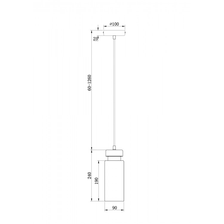 Подвесной светильник Freya FR8011PL-01N