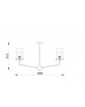 Подвесной светильник Freya FR5206PL-08FG-foto3