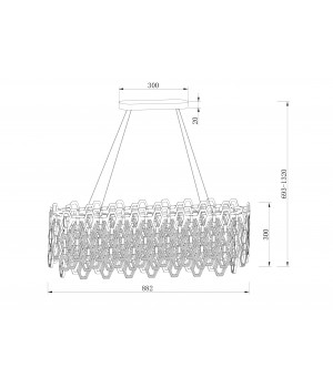 Подвесной светильник Maytoni MOD490PL-10G-foto5