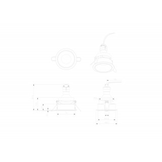 Встраиваемый светильник Technical DL053-01B-foto2