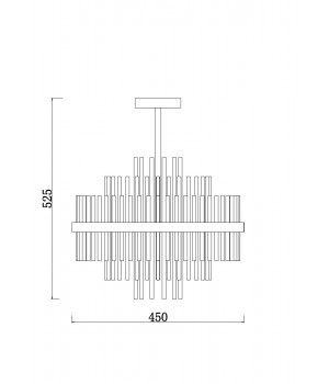 Подвесной светильник Freya FR5216PL-06BS-foto2