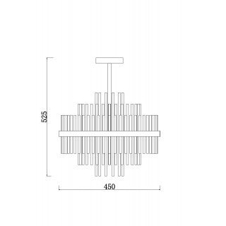 Подвесной светильник Freya FR5216PL-06BS-foto2