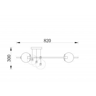 Подвесной светильник Freya FR5205PL-08BS-foto2