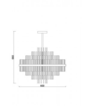 Подвесной светильник Freya FR5216PL-09BS-foto2