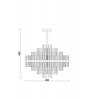 Подвесной светильник Freya FR5216PL-09BS-foto2
