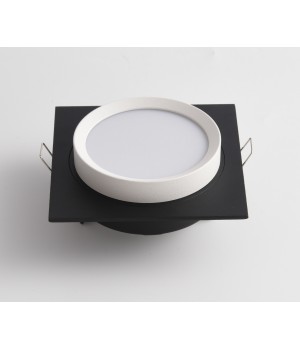 Встраиваемый светильник Technical DL086-GX53-SQ-BW-foto4