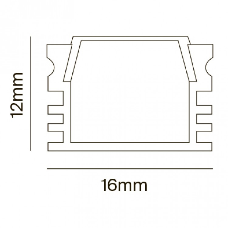 Комплектующие к светодиодной ленте Led Strip ALM005S-2M