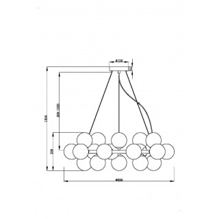 Подвесной светильник Maytoni MOD545PL-25B-foto2
