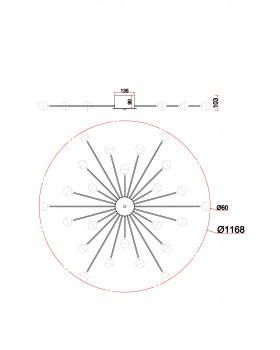Потолочный светильник Freya FR5242CL-24B-foto7