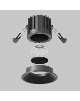 Встраиваемый светильник Technical DL058-12W-DTW-B-foto5
