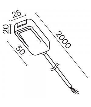 Комплектующие для систем освещения с токоведущими элементами Technical TRA084B-12W-200-foto6