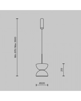 Подвесной светильник Maytoni MOD178PL-L11B3K-foto6