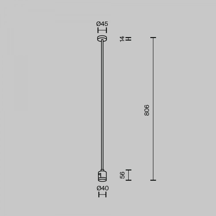 Комплектующие для трековой системы Technical TRA159С-IPCL1-B