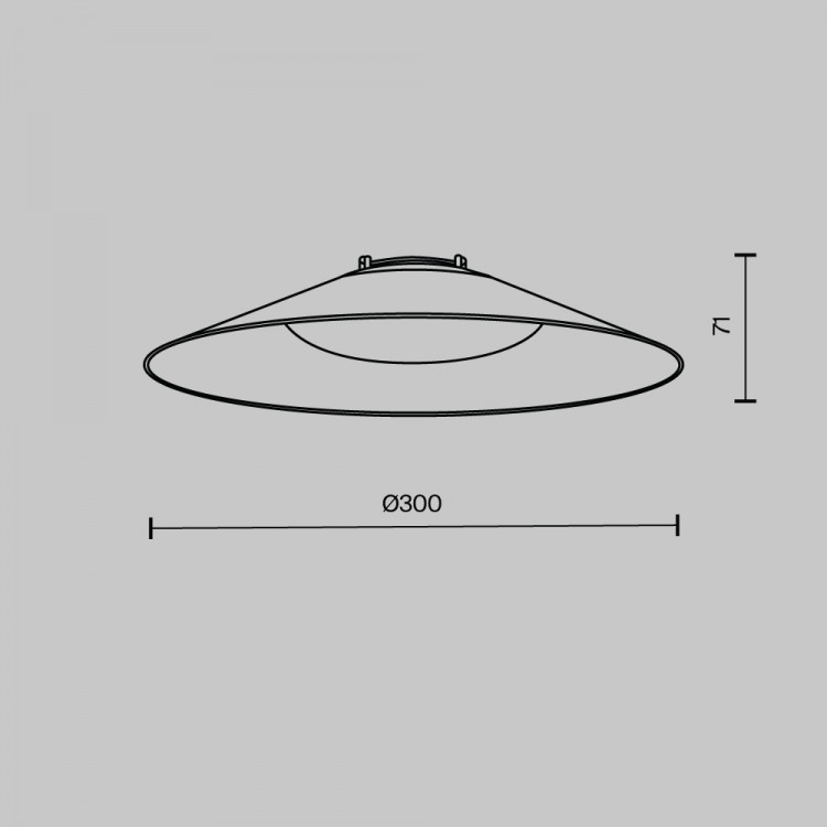 Трековый подвесной светильник Technical TR127B-12W3K-B