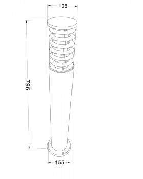 Ландшафтный светильник Outdoor O576FL-01GR1-foto6