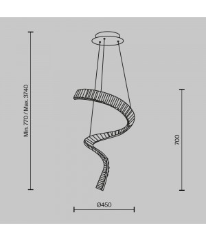 Подвесной светильник Maytoni P097PL-L48BS3K-foto6