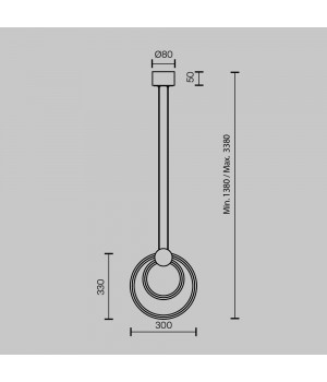 Подвесной светильник Maytoni MOD357PL-L14BS3K-foto6