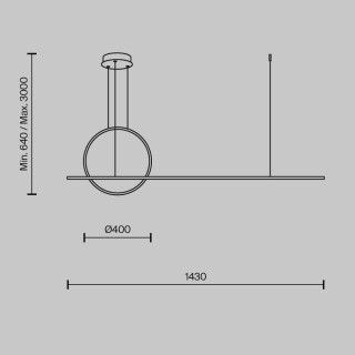 Подвесной светильник Maytoni MOD247PL-L49BK-foto6