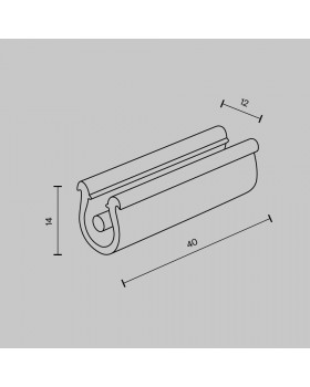 Комплектующие для текстильной подвесной системы Technical TRA130BF-B-foto4