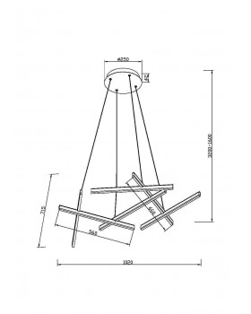 Подвесной светильник Maytoni MOD016PL-L80BK-foto4