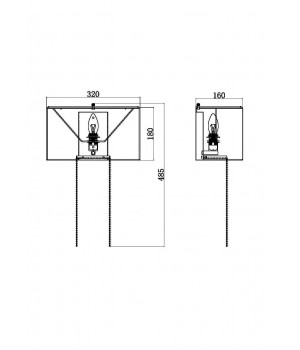Настенный светильник (бра) Maytoni MOD151WL-01G-foto2