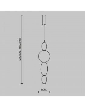 Подвесной светильник Maytoni MOD297PL-L12BS3K-foto7
