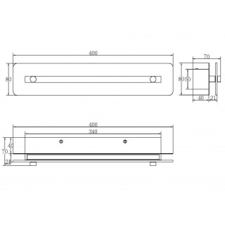 Настенный светильник (бра) Maytoni P091WL-L7G3K-foto7
