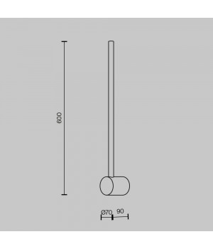 Настенный светильник (бра) Maytoni MOD237WL-L6B3K-foto4