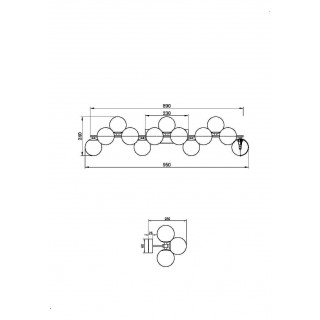 Настенный светильник (бра) Maytoni MOD547WL-13B-foto2