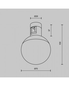 Трековый светильник Technical TR149-1-5W3K-B-foto9