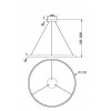 Подвесной светильник Maytoni MOD058PL-L54BK