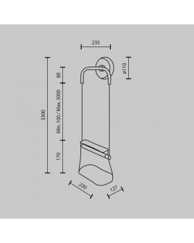 Настенный светильник (бра) Maytoni MOD170WL-L8BS3K1-foto2