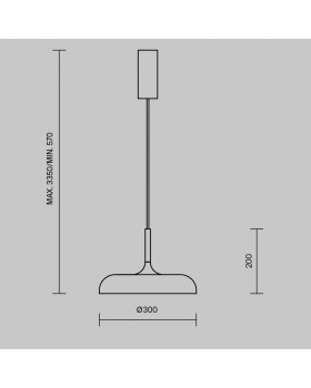 Подвесной светильник Maytoni MOD189PL-L12W3K1-foto5
