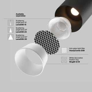 Трековый светильник Technical TR097-2-12W3K-M-BB-foto10