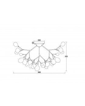 Потолочный светильник Freya FR5049CL-36G-foto9