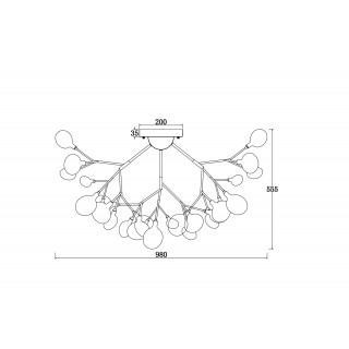 Потолочный светильник Freya FR5049CL-36G-foto9