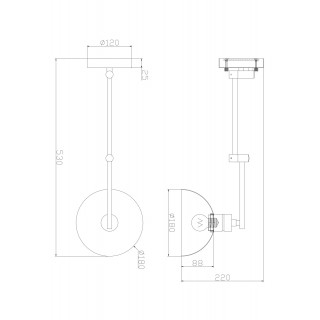 Настенный светильник (бра) Freya FR5290WL-01B-foto6
