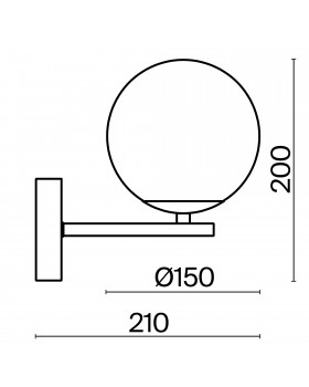 Настенный светильник (бра) Freya FR5230WL-01BS-foto2