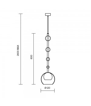 Подвесной светильник Maytoni MOD227PL-01B-foto4