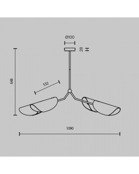 Подвесной светильник Maytoni MOD225PL-04B-foto6